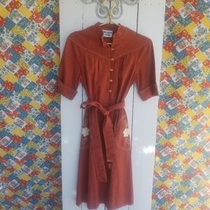 Vintage Melissa Lane 70s dress